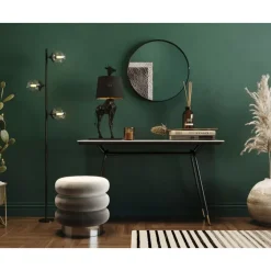 KARE Design Tischleuchte Animal Giraffe Matt Schwarz- Tischleuchten