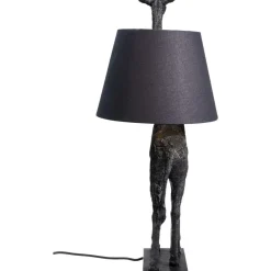 KARE Design Tischleuchte Animal Giraffe Matt Schwarz- Tischleuchten