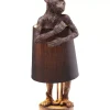 KARE Design Tischleuchte Animal Monkey Braun Schwarz- Tischleuchten