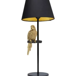 KARE Design Tischleuchte Animal Parrot Gold 56Cm- Tischleuchten
