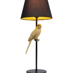 KARE Design Tischleuchte Animal Parrot Gold 56Cm- Tischleuchten