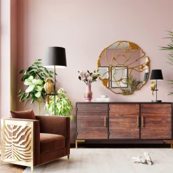 KARE Design Tischleuchte Animal Parrot Gold 56Cm- Tischleuchten