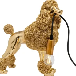KARE Design Tischleuchte Animal Poodle Gold 32Cm- Tischleuchten