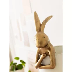 KARE Design Tischleuchte Animal Rabbit Gold 68Cm- Tischleuchten