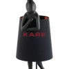 KARE Design Tischleuchte Animal Rabbit Matt Schwarz 68Cm- Tischleuchten