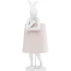 KARE Design Tischleuchte Animal Rabbit Weis 68Cm- Tischleuchten