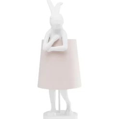 KARE Design Tischleuchte Animal Rabbit Weis 68Cm- Tischleuchten