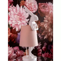 KARE Design Tischleuchte Animal Rabbit Weis 68Cm- Tischleuchten