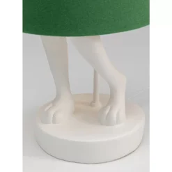 KARE Design Tischleuchte Animal Rabbit Weis/Grun 68Cm- Tischleuchten