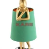 KARE Design Tischleuchte Animal Rabbit Gold/Grun 68Cm- Tischleuchten
