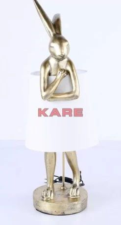 KARE Design Tischleuchte Animal Rabbit Gold 88- Tischleuchten