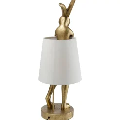 KARE Design Tischleuchte Animal Rabbit Gold 88- Tischleuchten