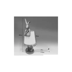 KARE Design Tischleuchte Animal Rabbit Gold 88- Tischleuchten