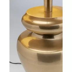 KARE Design Tischleuchte Barock Gold Beige 49Cm- Tischleuchten