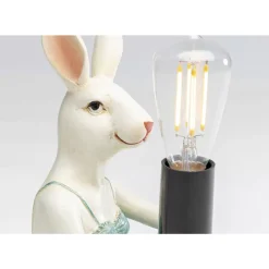 KARE Design Tischleuchte Girl Rabbit 21Cm- Tischleuchten