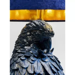 KARE Design Tischleuchte Parrot Blau 84Cm- Tischleuchten