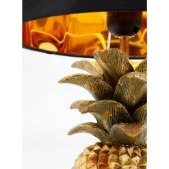 KARE Design Tischleuchte Pineapple Gold 47Cm- Tischleuchten