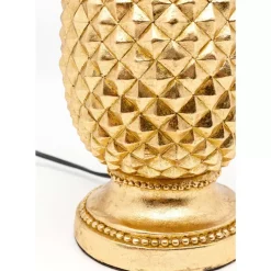 KARE Design Tischleuchte Pineapple Gold 47Cm- Tischleuchten