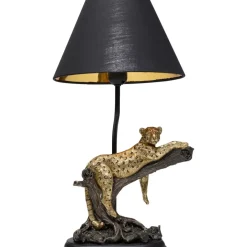 KARE Design Tischleuchte Relax Leopard 50Cm- Tischleuchten
