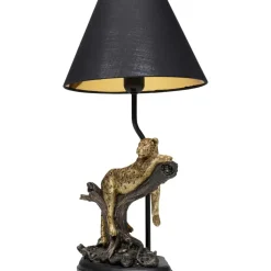KARE Design Tischleuchte Relax Leopard 50Cm- Tischleuchten