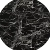 KARE Design Tischplatte Schickeria Marmoroptik Schwarz O80Cm- Tische