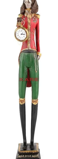 KARE Design Tischuhr Gentleman Dog- Uhren