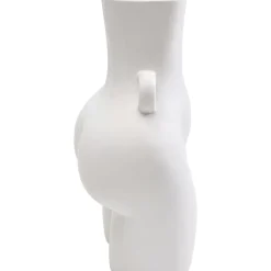 KARE Design Vase Donna Weis 40Cm- Vasen