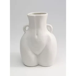 KARE Design Vase Donna Weis 22Cm- Vasen