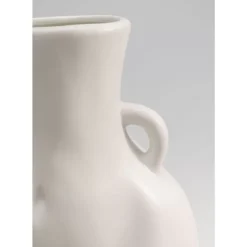 KARE Design Vase Donna Weis 22Cm- Vasen
