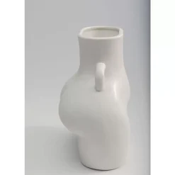 KARE Design Vase Donna Weis 22Cm- Vasen