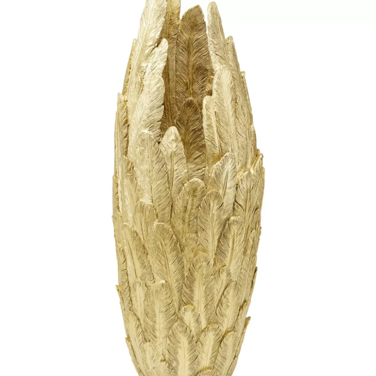 KARE Design Vase Feathers Gold 80- Vasen