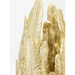 KARE Design Vase Feathers Gold 80- Vasen