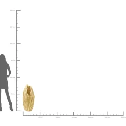 KARE Design Vase Feathers Gold 80- Vasen