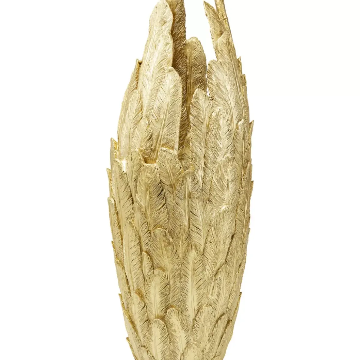 KARE Design Vase Feathers Gold 91- Vasen