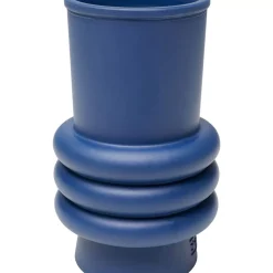 KARE Design Vase Gina Trible Blau 17Cm- Vasen