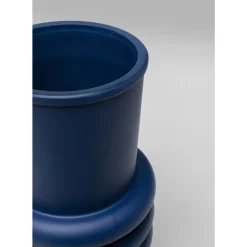 KARE Design Vase Gina Trible Blau 17Cm- Vasen