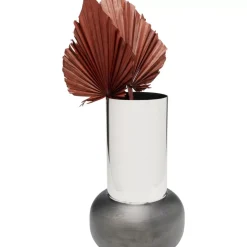 KARE Design Vase Vesuv Schwarz 42Cm- Vasen
