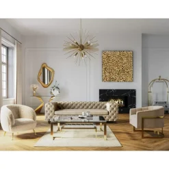 KARE Design Vip Gepackwagen Vegas Gold- Kleinmöbel & Sonstiges