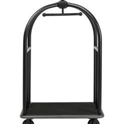 KARE Design Vip Gepackwagen Vegas Matt Schwarz- Kleinmöbel & Sonstiges