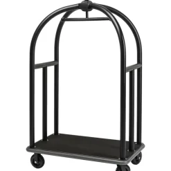 KARE Design Vip Gepackwagen Vegas Matt Schwarz- Kleinmöbel & Sonstiges