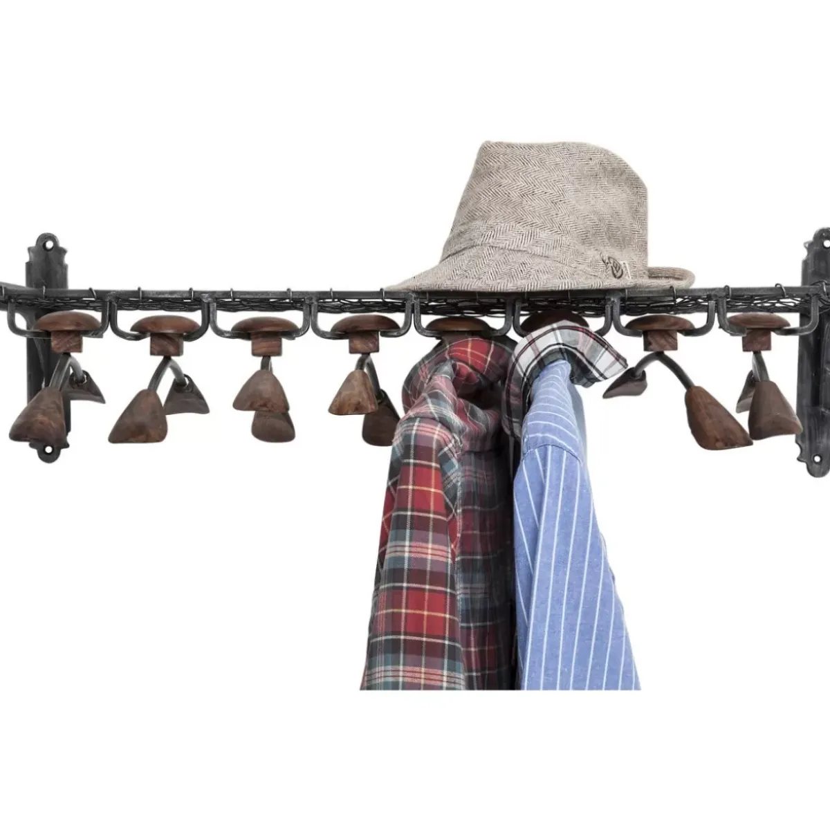 KARE Design Wandgarderobe Cosmopolitan (9-Tlg)- Kleinmöbel & Sonstiges