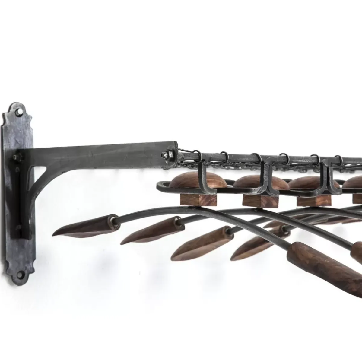 KARE Design Wandgarderobe Cosmopolitan (9-Tlg)- Kleinmöbel & Sonstiges