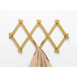 KARE Design Wandgarderobe Crossing Gold 9(+71)Cm- Kleinmöbel & Sonstiges