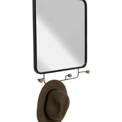 KARE Design Wandgarderobe Gina Mirror 50X65Cm- Kleinmöbel & Sonstiges