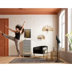 KARE Design Wandkerzenhalter Ginkgo Leaf 45Cm- Bilder