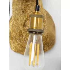 KARE Design Wandleuchte Animal Goat Gold 45X74Cm- Wandleuchten