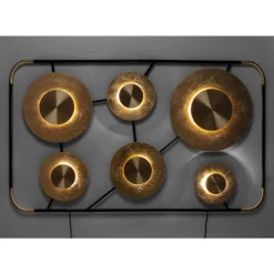 KARE Design Wandleuchte Disc 6Er- Wandleuchten