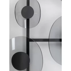 KARE Design Wandleuchte Mariposa Schwarz Smoke 116X198Cm- Wandleuchten