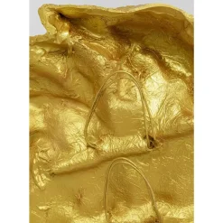 KARE Design Wandobjekt Lion Head Gold 90X100Cm- Bilder
