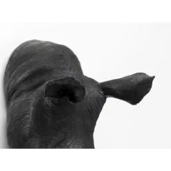 KARE Design Wandobjekt Rhino Head Antique Schwarz- Bilder